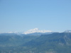 le Mont Blanc par dela le Revard et Aix les bains
